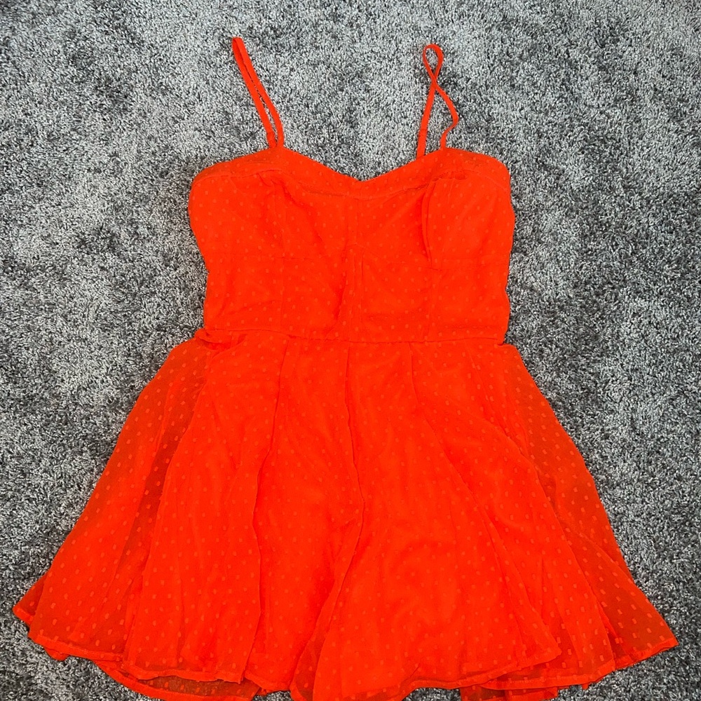 Japna Bright Orange Jumpsuit